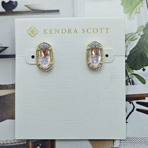 Kendra Scott gold stud earrings